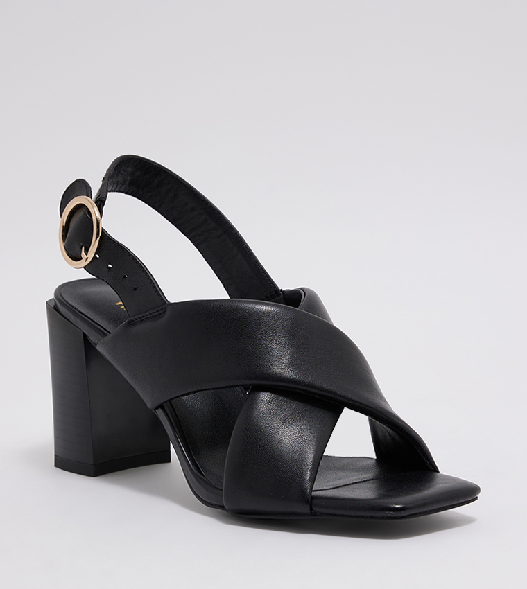 Jessie Open Toe Slingback Heel Sandals