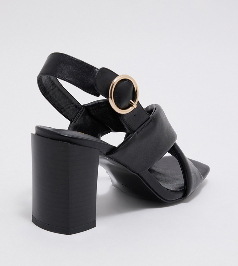 Jessie Open Toe Slingback Heel Sandals