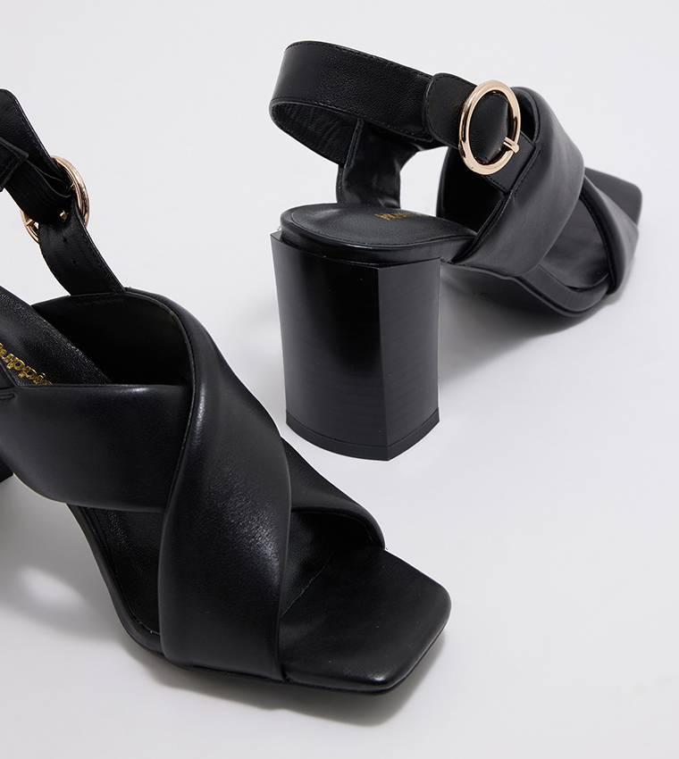 Jessie Open Toe Slingback Heel Sandals