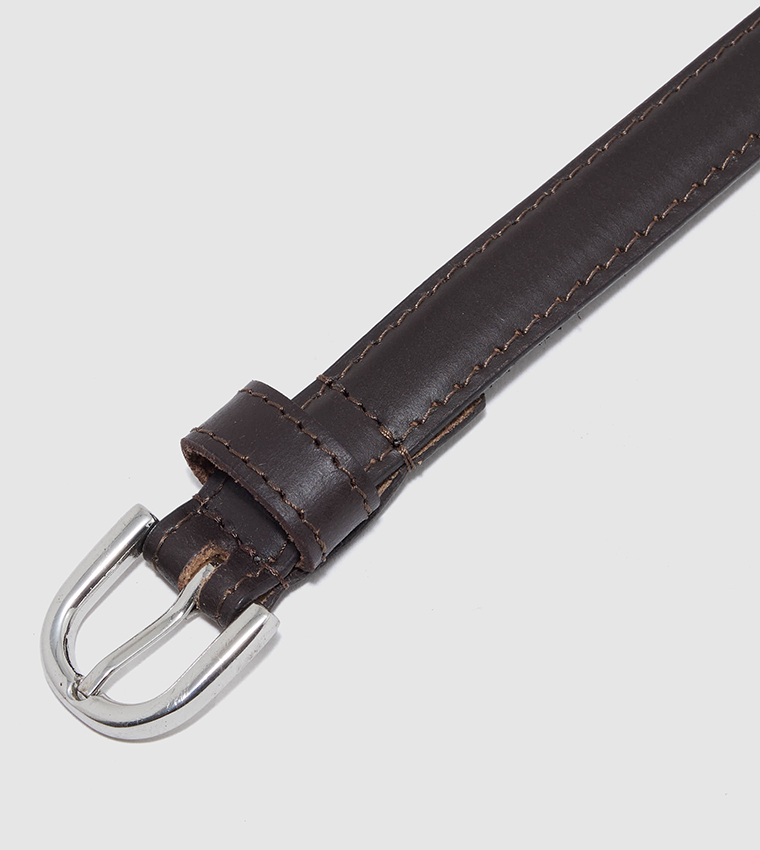 Buckle Leather Belt