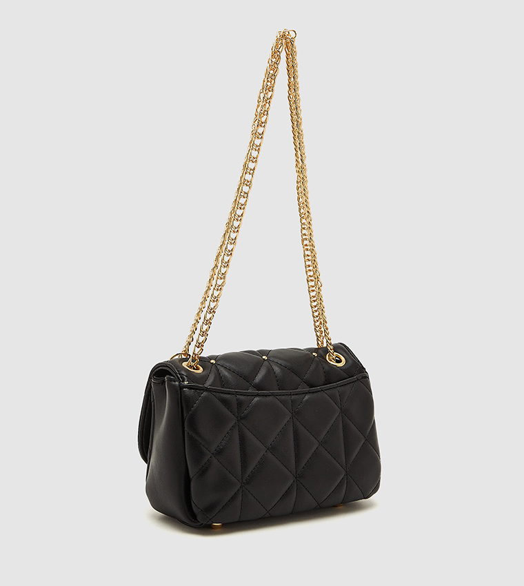 Quilted Shoulder Bag Black Ladies H&M AU, 57% OFF