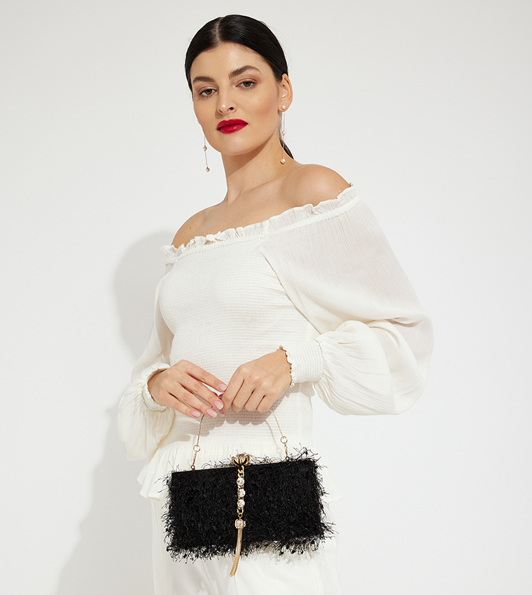 Embellished Clutch Bag