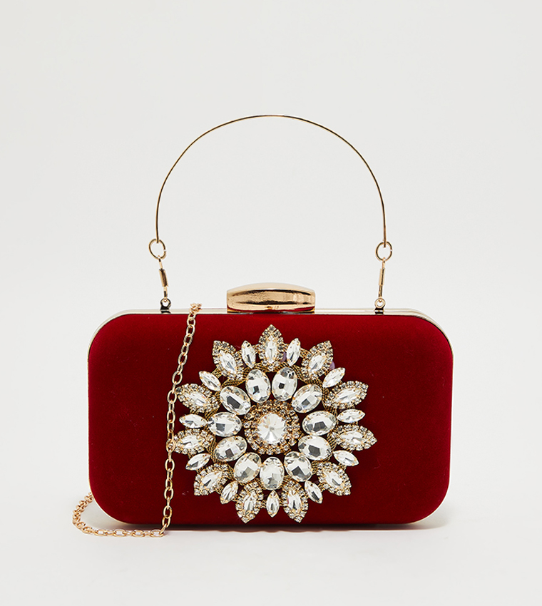 Embellished Clutch Bag