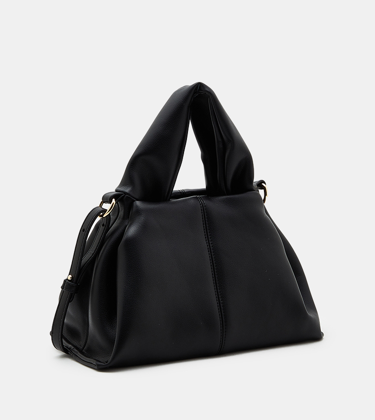 Slouched Puffer Handheld Bag