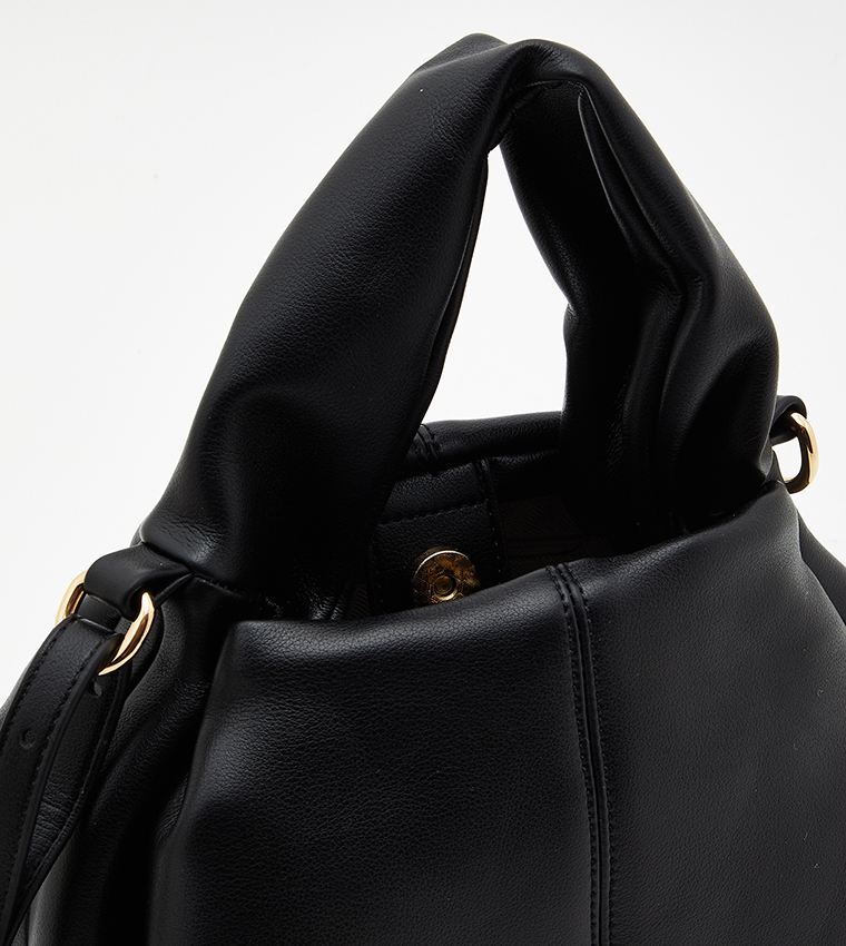 Slouched Puffer Handheld Bag