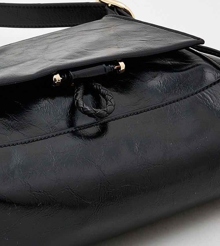 Flap closure Crossbody Bag
