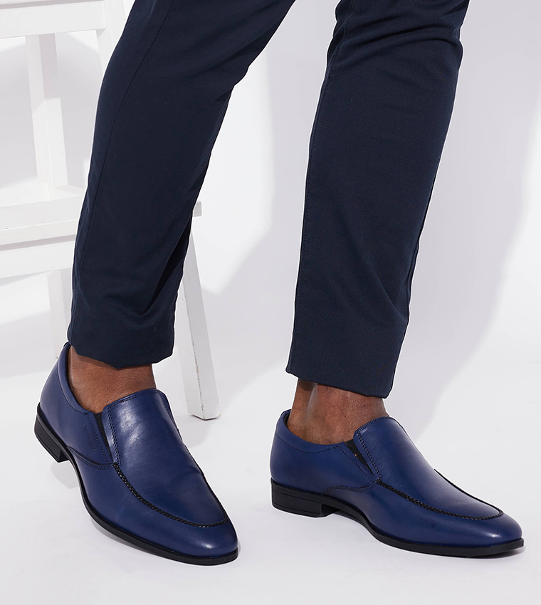 Pointed Toe Formal Slip-On Shoes