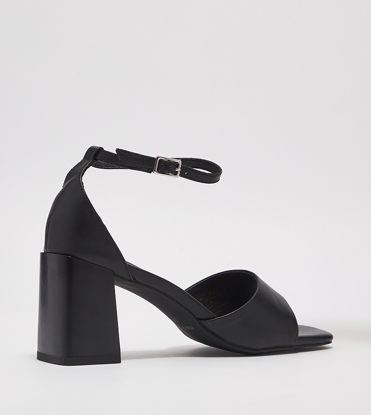 Buy Hush Puppies Open Toe Ankle Strap Sandals In Black | 6thStreet UAE