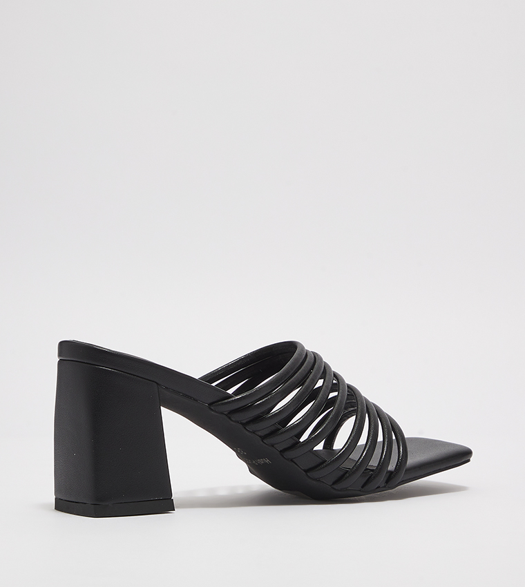 Strappy Block Heel Sandals