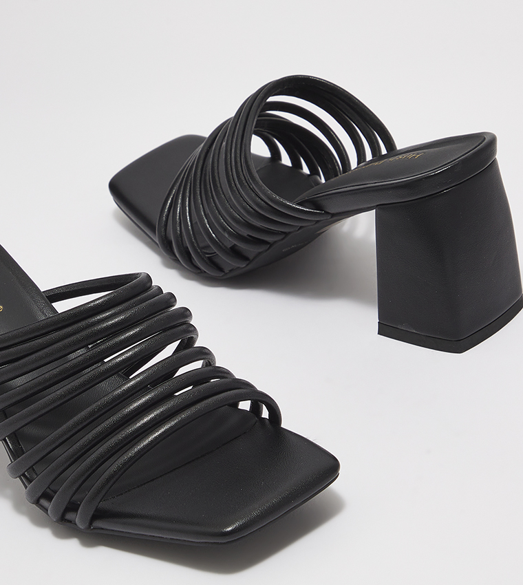 Strappy Block Heel Sandals