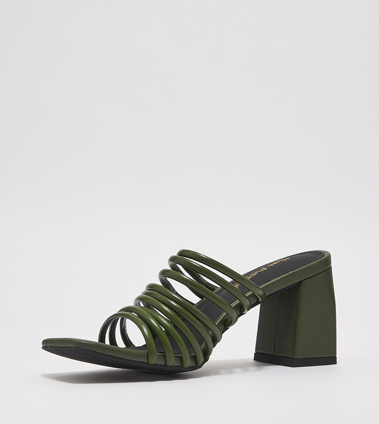 Strappy Block Heel Sandals