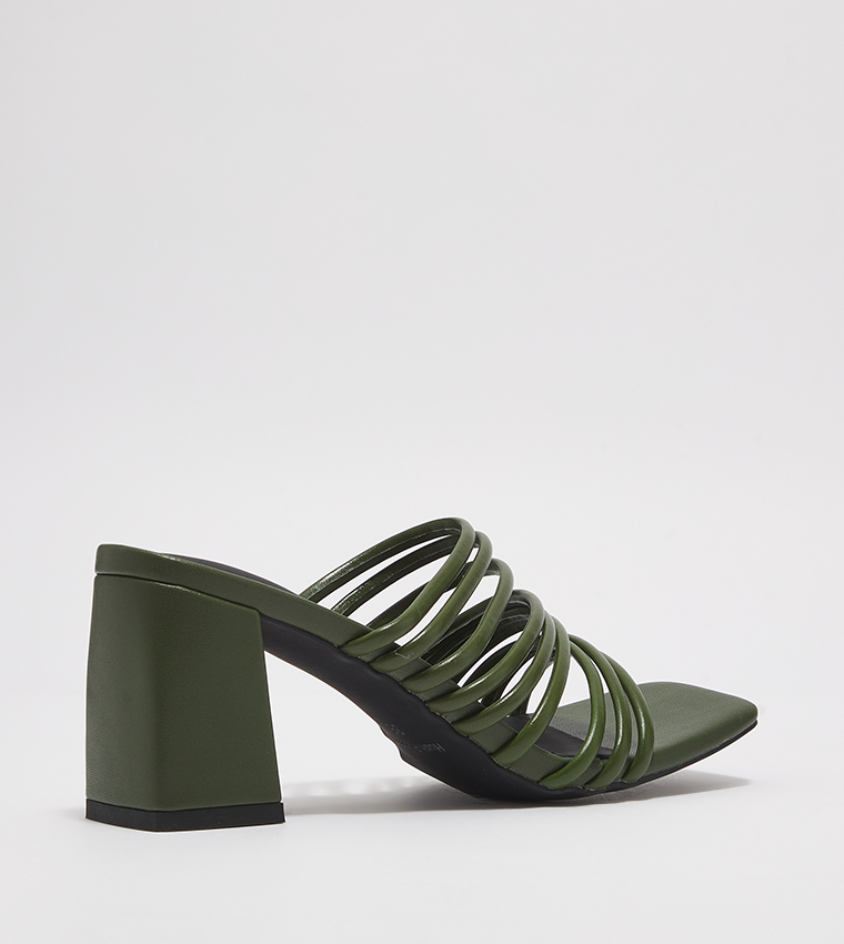 Strappy Block Heel Sandals