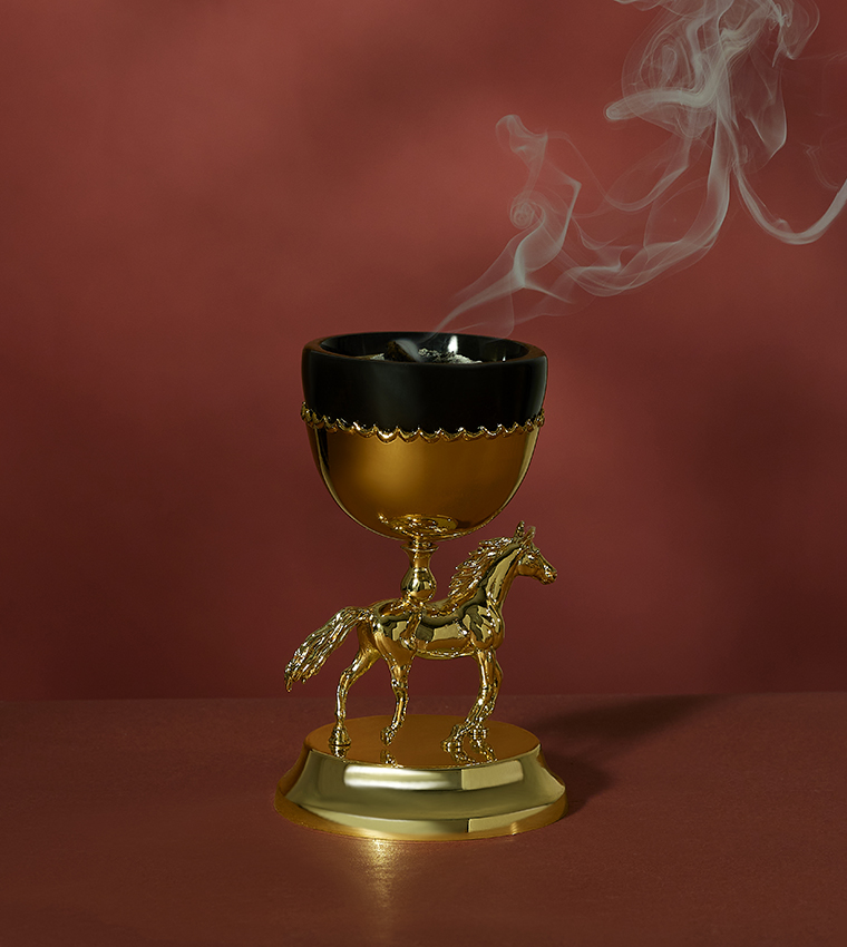 Handcrafted Horse Decor Mix Color Incense Burner - Home Boutique Collection