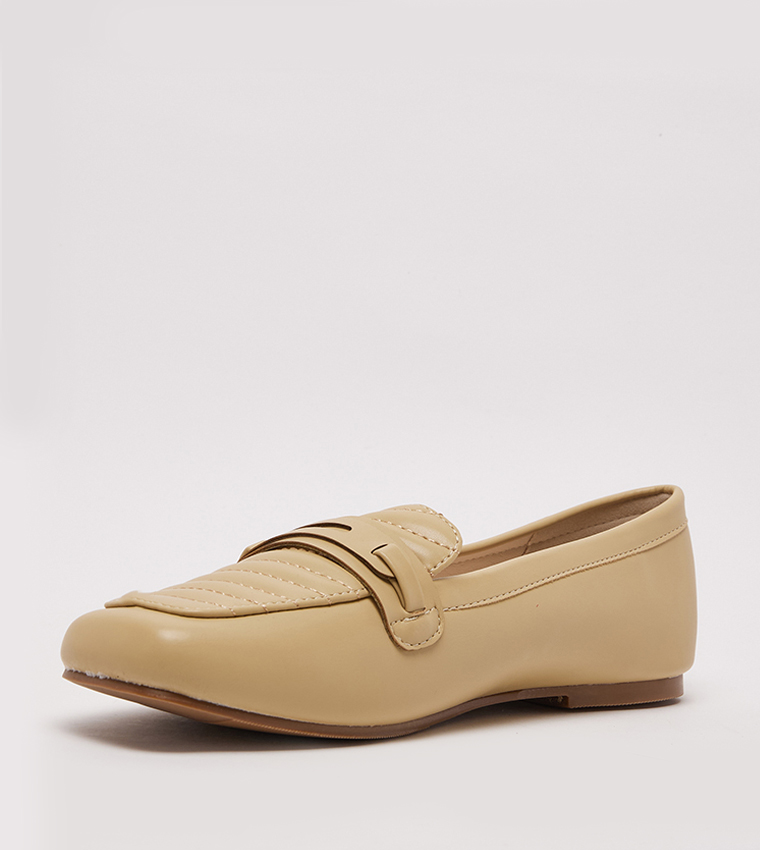 D-MOC Quilted Slip-on Loafers