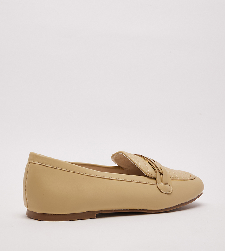 D-MOC Quilted Slip-on Loafers