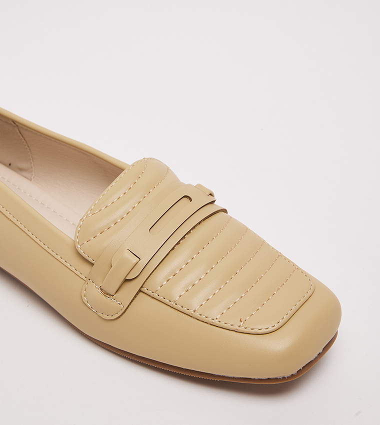D-MOC Quilted Slip-on Loafers