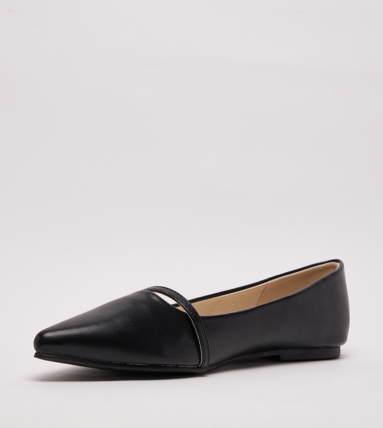 D-PIPER Buckle Detail Ballerinas