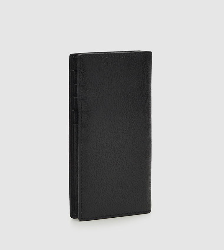 Logo Embossed Bi-Fold Card Holder