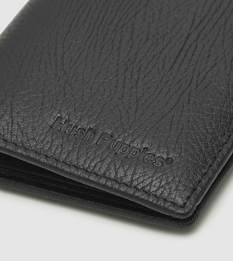 Logo Embossed Bi-Fold Card Holder