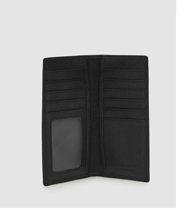 Logo Embossed Bi-Fold Card Holder