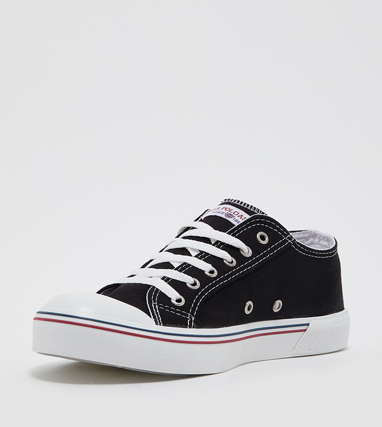 3MPENELOPE3FX Lace-Up Canvas Shoes