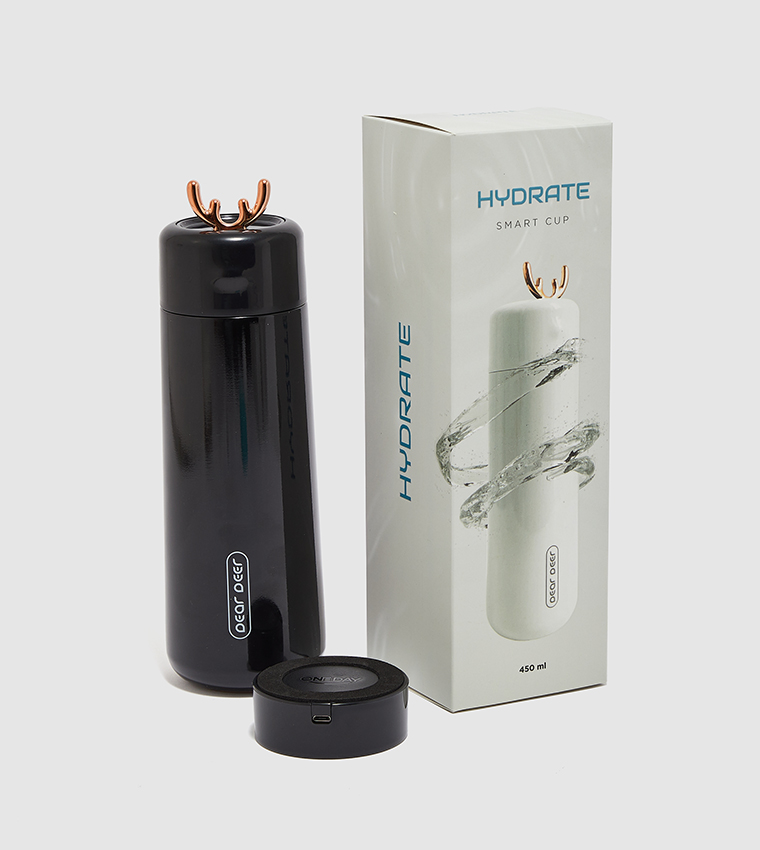 Hydrate Smart Water Bottle by Home Boutique, 450 ml 