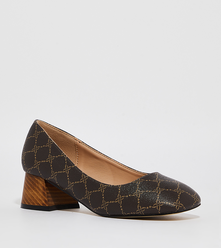Nine west mid heel pumps hotsell