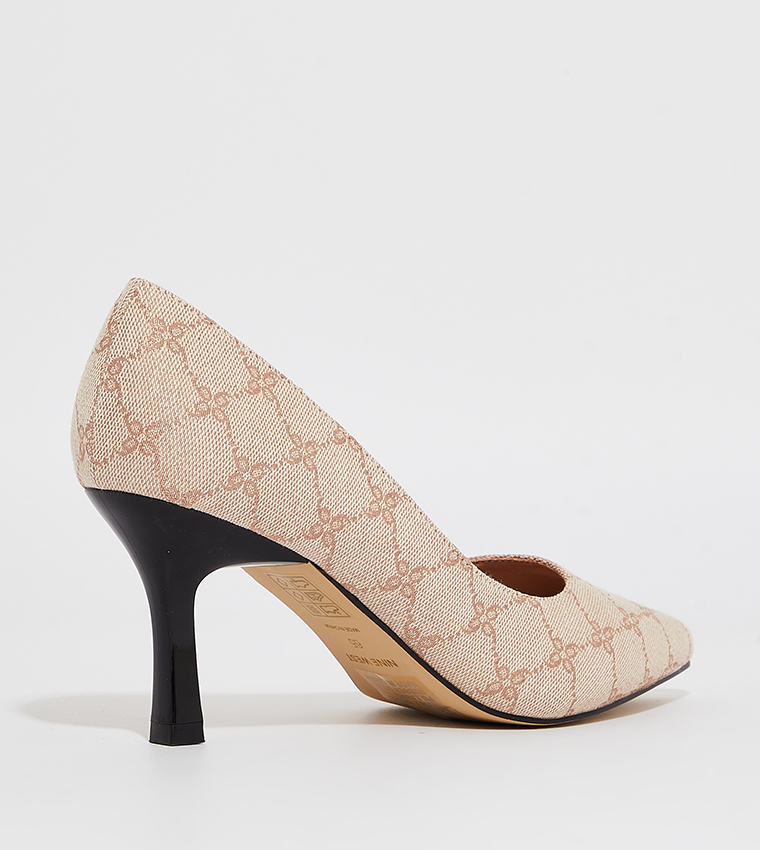 KIARA Patterned Pointed Toe Pumps