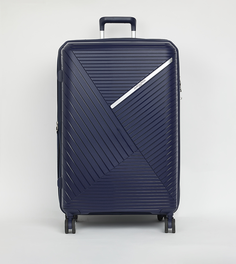 Buy Austin Reed Logo Detail Hardshell Spinner Trolley Bag, 28