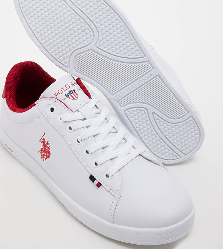 FRANCO GSN 3FX1 Logo Detail Lace-Up Sneakers