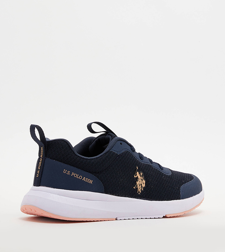 Buy Polo SMART 3FX Knitted Running Shoes In Navy