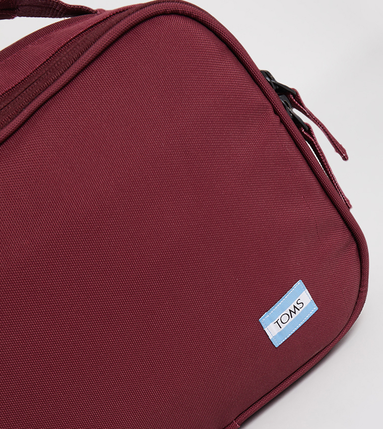 Maroon lunch bag on sale