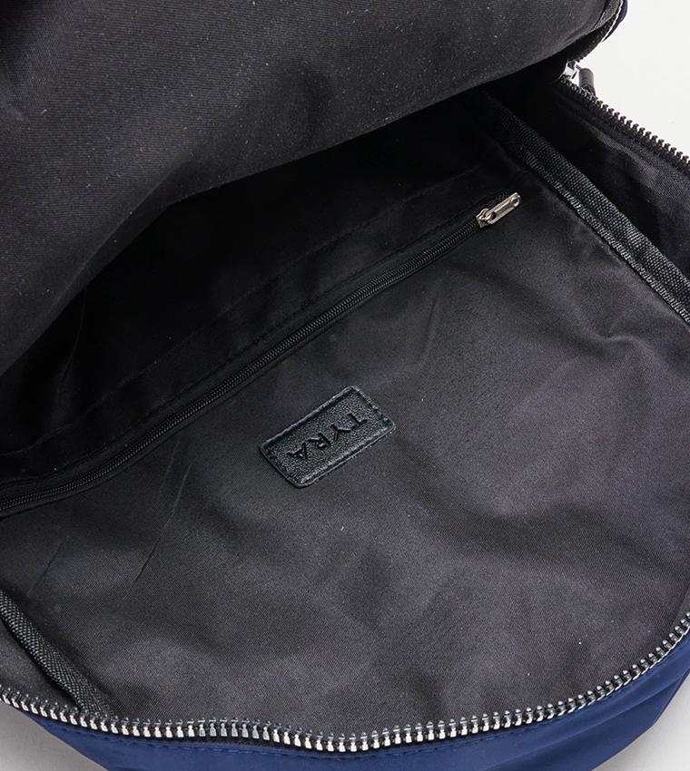 Solid Zip Around Backpack