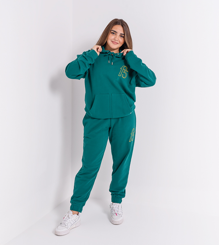 Logo Embroidered Organic Cotton Hoodie