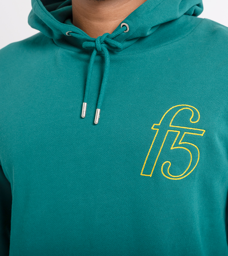 Logo Embroidered Organic Cotton Hoodie