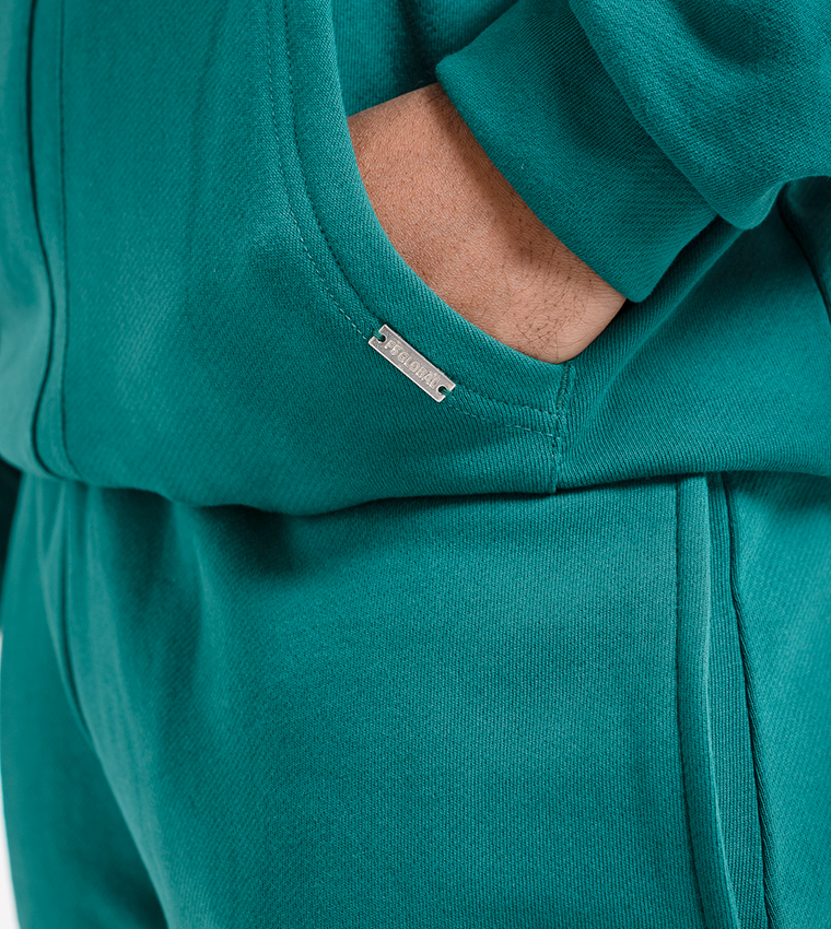 Logo Embroidered Organic Cotton Hoodie