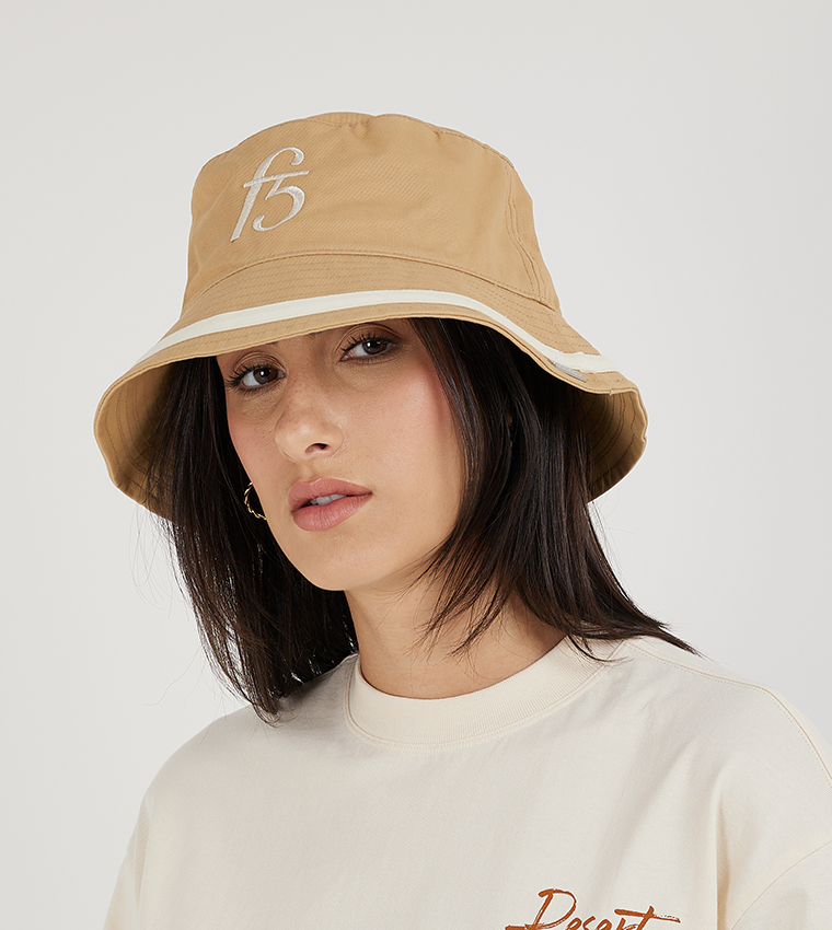 Logo Embroidered Bucket Hat