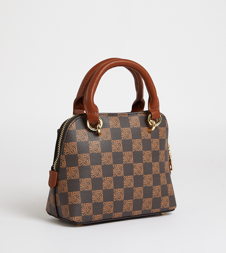 Monogram Patterned Mini Bag