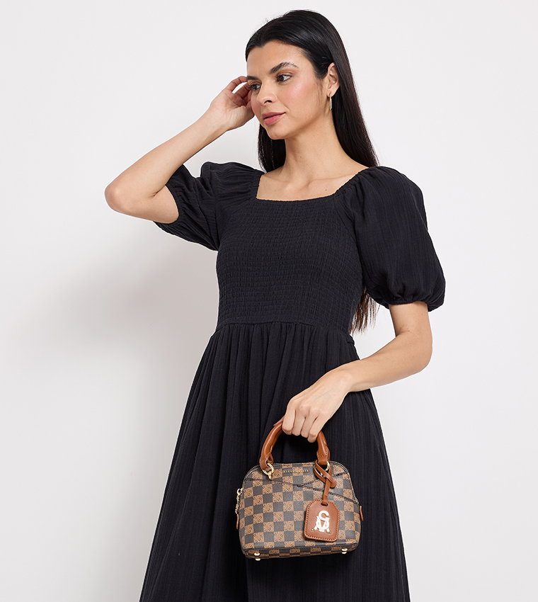 Monogram Patterned Mini Bag
