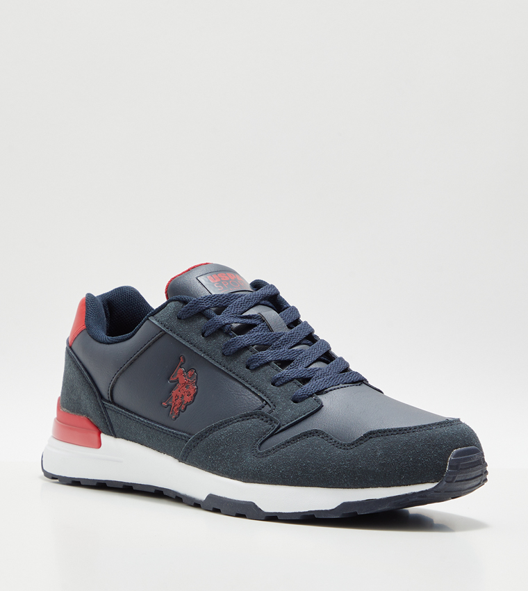 RANGER 3PR Logo Detail Lace-Up Sneakers