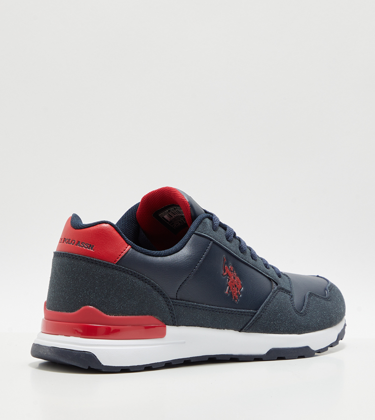 RANGER 3PR Logo Detail Lace-Up Sneakers