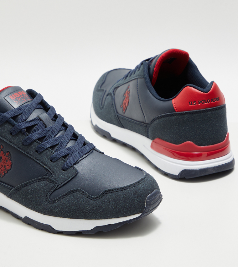 RANGER 3PR Logo Detail Lace-Up Sneakers