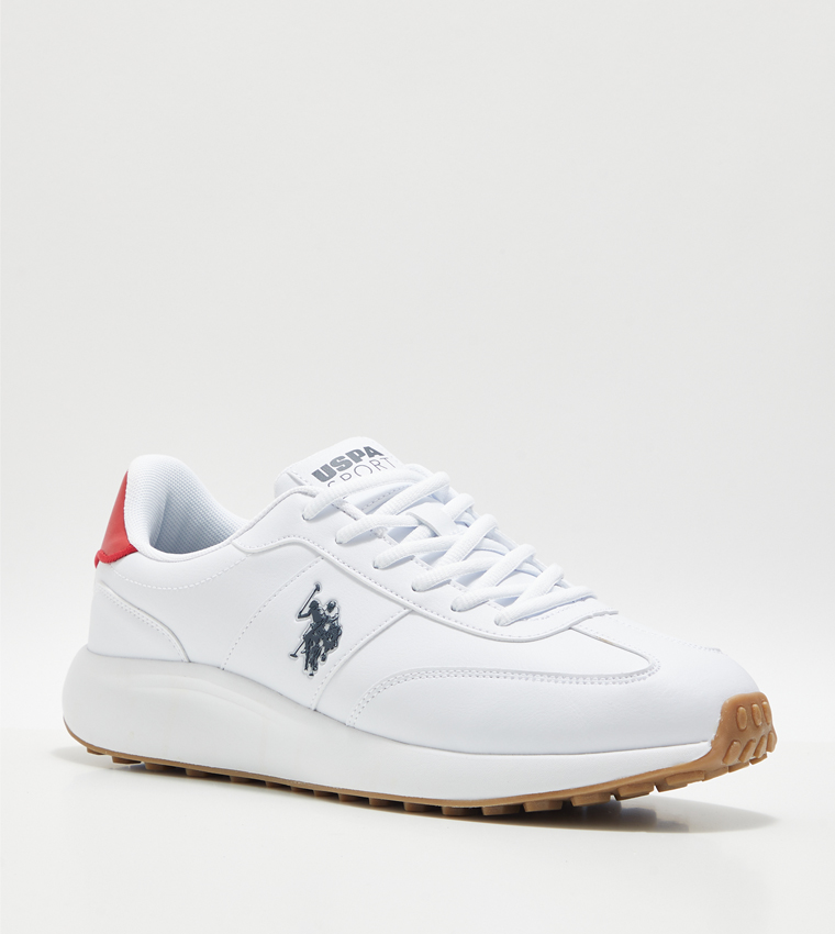 REMUS 3PR Logo Detail Lace-Up Sneakers