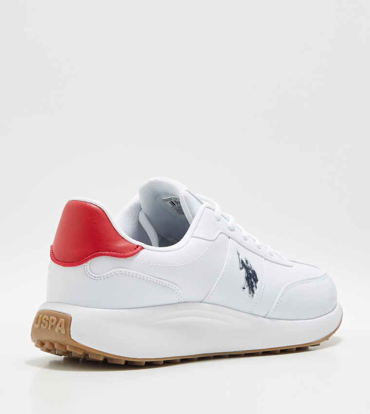 REMUS 3PR Logo Detail Lace-Up Sneakers