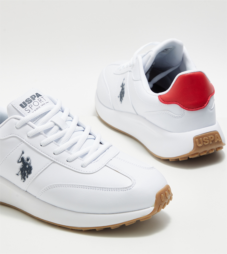 REMUS 3PR Logo Detail Lace-Up Sneakers