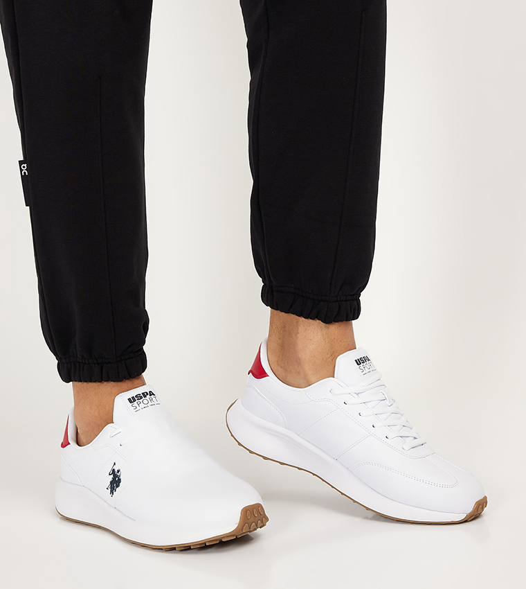 REMUS 3PR Logo Detail Lace-Up Sneakers