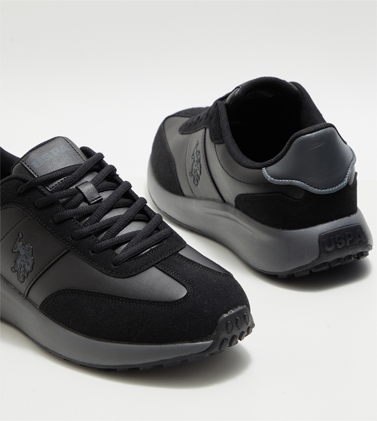 REMUS 3PR Logo Detail Lace-Up Sneakers