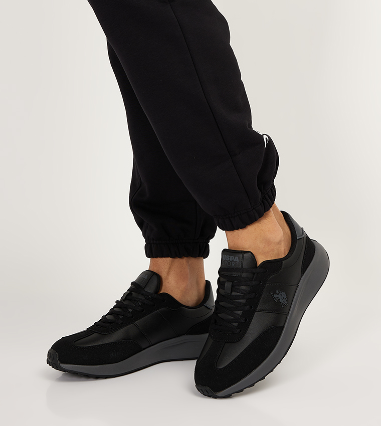 REMUS 3PR Logo Detail Lace-Up Sneakers