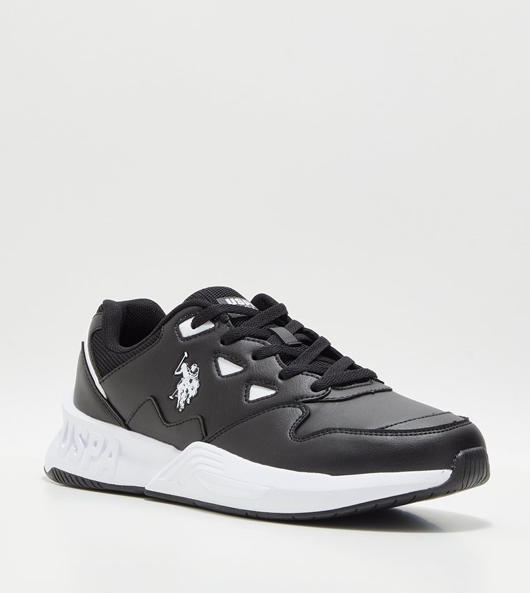 VICE 3PR Logo Detail Lace-Up Sneakers