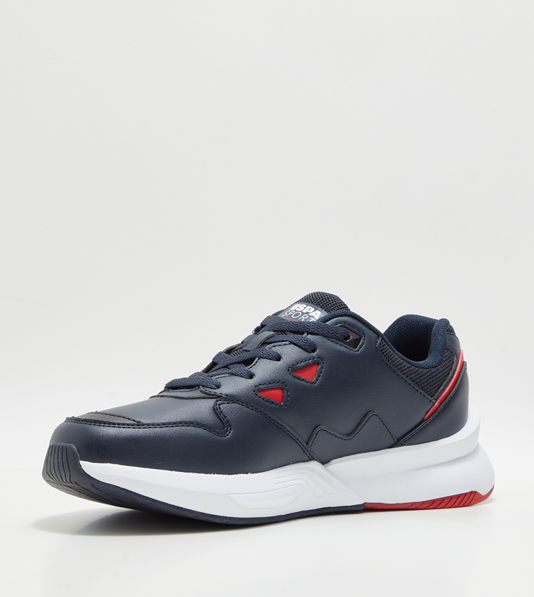 VICE 3PR Logo Detail Lace-Up Sneakers